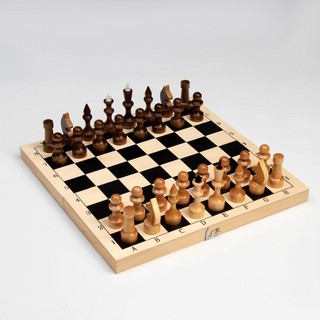 Шахматы 'Школьник' деревянная доска и фигуры, TopGiper 4