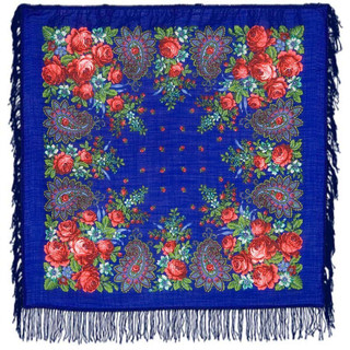 Платок «Южная ночь» шерсть, 89х89 см, артикул 148-13 1