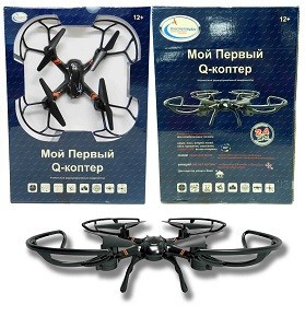 Квадрокоптер 'Мой первый Q-коптер' Властелин небес, цвет чёрный 3