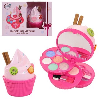 Набор декоративной косметики в кейсе 'Капкейк'. Романтическая серия 1