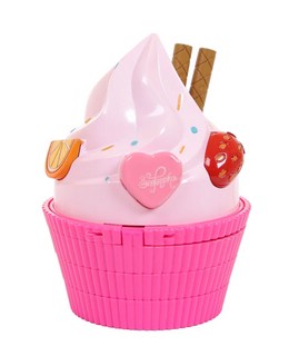 Набор декоративной косметики в кейсе 'Капкейк'. Романтическая серия 6