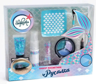 Набор декоративной косметики для девочек 'Русалка. Жемчужное сияние' Зефирка