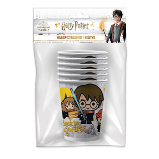 Набор бумажных стаканов 'Harry Potter', 205 мл (6 штук) ND Play