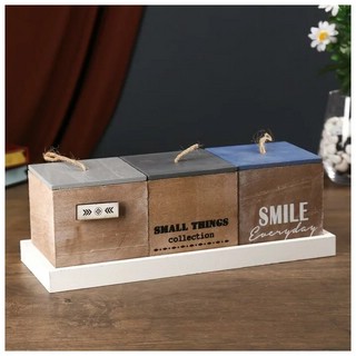 Шкатулка 'Стиль' из трех ящиков, 9.5х11х29 см  1