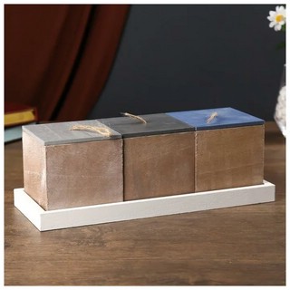 Шкатулка 'Стиль' из трех ящиков, 9.5х11х29 см  5