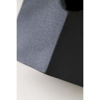 Ваза керамическая 'Куб', настольная, чёрная, 12 см 6