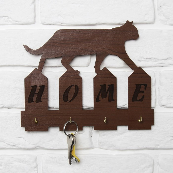 Ключница 'Home' (кот)