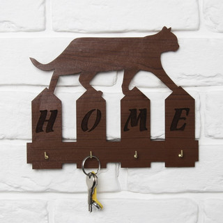 Ключница 'Home' (кот)
