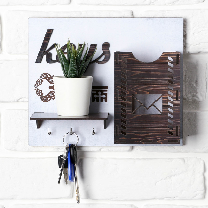 Ключница 'Keys' с полочкой