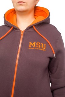 Толстовка на молнии с логотипом МГУ имени М.В. Ломоносова