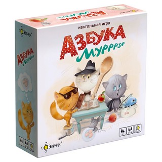 Настольная игра 'Азбука Мурррзе' Эврикус 1