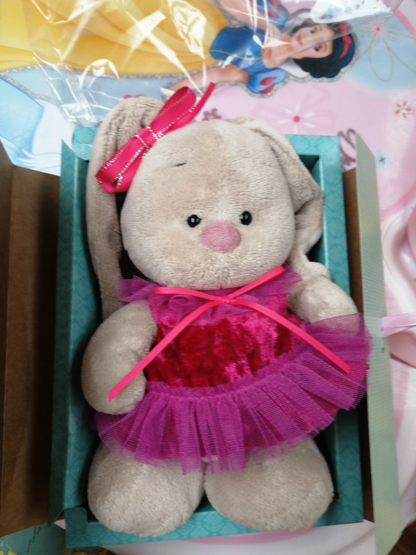 Платье бархатное для Зайки Ми, 15 см, артикул SidX-441