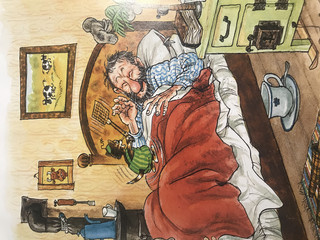 История о том, как Финдус потерялся, когда был маленьким