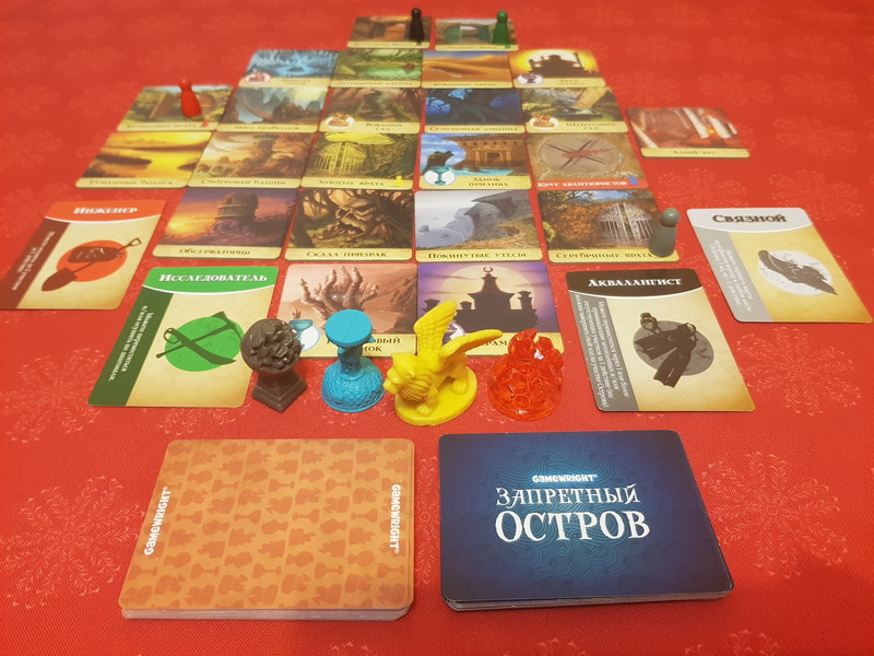 Настольная игра Запретный остров (Forbidden Island)