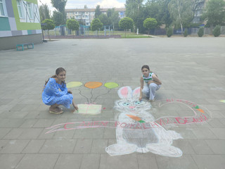 Конкурс Большой конкурс рисунков на асфальте, Антонюк Владимир 1