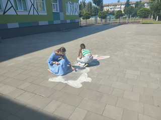 Конкурс Большой конкурс рисунков на асфальте, Антонюк Владимир 2