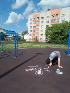 Конкурс Большой конкурс рисунков на асфальте, Олексийчук Инна 2