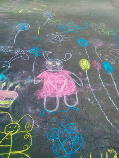 Конкурс Большой конкурс рисунков на асфальте, Логуа Галина 2