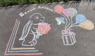 Конкурс Большой конкурс рисунков на асфальте, Позднякова Анастасия 1