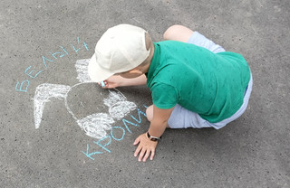 Конкурс Большой конкурс рисунков на асфальте, Зотова Наталья 2