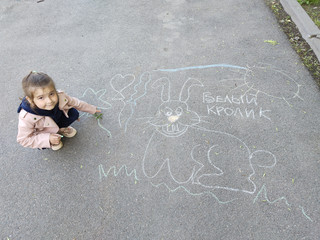 Конкурс Большой конкурс рисунков на асфальте, Николаева Кристина 2