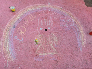 Конкурс Большой конкурс рисунков на асфальте, Нодь Светланв 1