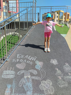 Конкурс Большой конкурс рисунков на асфальте, Николенко Алиса 1