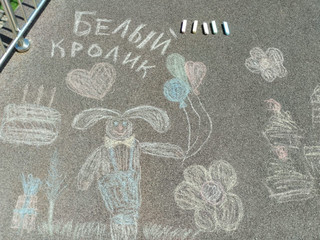 Конкурс Большой конкурс рисунков на асфальте, Николенко Алиса 2