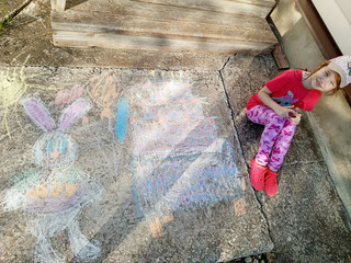 Конкурс Большой конкурс рисунков на асфальте, Кучерявенко Дарья 2