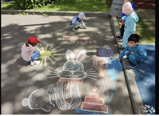 Конкурс Большой конкурс рисунков на асфальте, Ашихмина Ольга 1