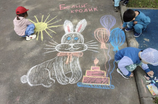 Конкурс Большой конкурс рисунков на асфальте, Ашихмина Ольга 3