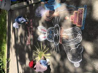 Конкурс Большой конкурс рисунков на асфальте, Ашихмина Ольга 4