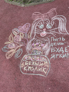 Конкурс Большой конкурс рисунков на асфальте, Медведева Елена 2