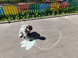 Конкурс Большой конкурс рисунков на асфальте, Зотова Наталья 2