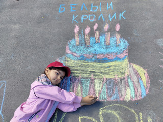 Конкурс Большой конкурс рисунков на асфальте, Зотова Наталья 1