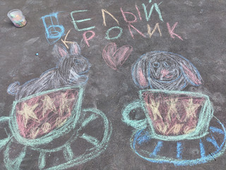 Конкурс Большой конкурс рисунков на асфальте, Зотова Наталья 1