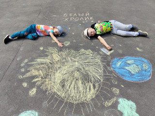 Конкурс Большой конкурс рисунков на асфальте, Соболева Светлана 1