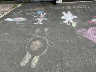 Конкурс Большой конкурс рисунков на асфальте, Байкова Наталья 1