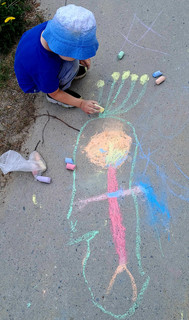 Конкурс Большой конкурс рисунков на асфальте, Ахметшина Анна 3