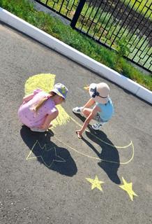 Конкурс Большой конкурс рисунков на асфальте, Автаева Юлия Александровна 3