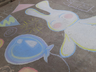 Конкурс Большой конкурс рисунков на асфальте, Кудерко Надежда Павловна 3