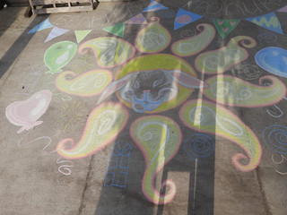 Конкурс Большой конкурс рисунков на асфальте, Кудерко Надежда Павловна 9