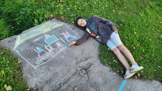 Конкурс Большой конкурс рисунков на асфальте, Шарафутдинова Мария 3