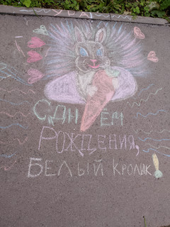 Конкурс Большой конкурс рисунков на асфальте, Климова Екатерина 2