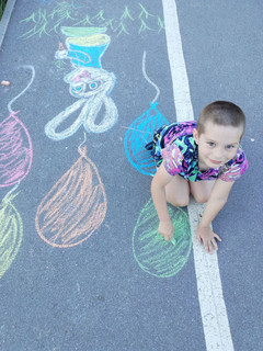 Конкурс Большой конкурс рисунков на асфальте, Клещенко Татьяна 2