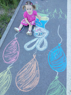 Конкурс Большой конкурс рисунков на асфальте, Клещенко Татьяна 3