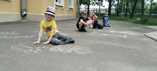 Конкурс Большой конкурс рисунков на асфальте, Петрова Наталья 2