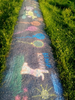 Конкурс Большой конкурс рисунков на асфальте, Валиева Татьяна 1