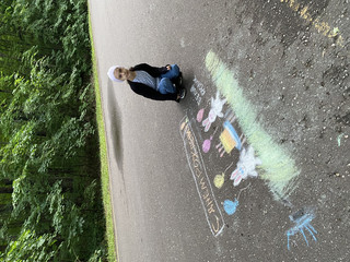 Конкурс Большой конкурс рисунков на асфальте, Панчиева Гузель 1