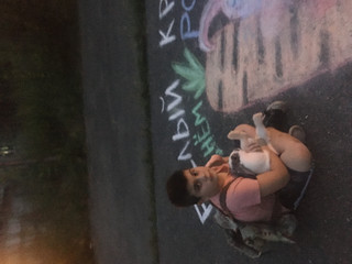 Конкурс Большой конкурс рисунков на асфальте, Игнатенко Ольга 3